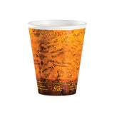 Foam Hot-cold Cups, 12oz, Brown-black, 1000-carton