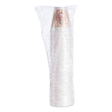 Café G Foam Hot-cold Cups, 12oz, White W-brown & Red, 1000-carton