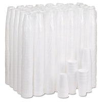 Foam Drink Cups, 16oz, White, 25-bag, 40 Bags-carton