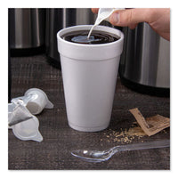 Foam Drink Cups, 16oz, White, 25-bag, 40 Bags-carton