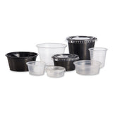 Conex Complements Polypropylene Portion-medicine Cups, 2 Oz, Black, 125-bag, 20 Bags-carton