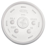 Cold Cup Lids, 32oz Cups, Translucent, 100-sleeve, 10 Sleeves-carton