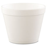 Foam Containers, Foam, 24oz, White, 25-bag, 20 Bags-carton