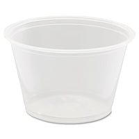 Conex Complements Polypropylene Portion-medicine Cups, 4 Oz, Clear, 125-bag, 20 Bags-carton