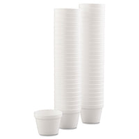 Bowl Containers, Foam, 4oz, White, 1000-carton