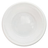 Famous Service Impact Plastic Dinnerware, Bowl, 5-6 Oz, White, 125-pack