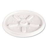 Plastic Lids, For 8oz Hot-cold Foam Cups, Vented, 1000 Lids-carton