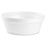Foam Container, 8 Oz, White, Squat, 500-carton