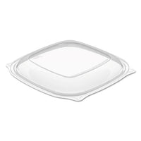 Presentabowls Pro Square Lids F-24-32oz Bowls, Clear, 8.5x8.5, 63-bag, 4 Bag-ct