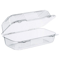 Staylock Clear Hinged Container Square Deep Base, 6 1-10x6 1-2x3,125-pk 4 Pk-ct