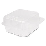 Staylock Clear Hinged Container Square Deep Base, 6 1-10x6 1-2x3,125-pk 4 Pk-ct