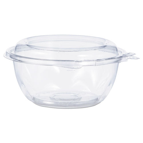 Tamper-resistant, Tamper-evident Bowls With Dome Lid, 12 Oz, Clear, 240-carton