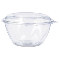 Tamper-resistant, Tamper-evident Bowls With Dome Lid, 32 Oz, Clear, 150-carton