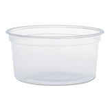 Microgourmet Food Containers, 12 Oz, Clear, 500-carton