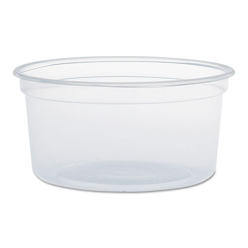 Microgourmet Food Containers, 12 Oz, Clear, 500-carton