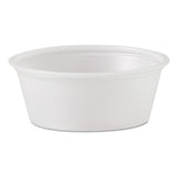 Polystyrene Portion Cups, 1.5 Oz, Translucent, 2,500-carton