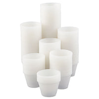 Polystyrene Portion Cups, 4 Oz, Black, 250-bag, 10 Bags-carton