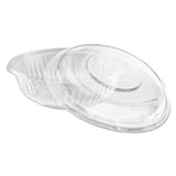 Presentabowls Bowl-lid Combo-paks, 24 Oz, Clear, 63-pack, 2 Pack-carton