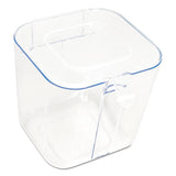 Stackable Caddy Organizer Containers, Small, Clear