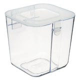 Stackable Caddy Organizer Containers, Small, Clear