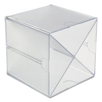 Stackable Cube Organizer, X Divider, 6 X 7 1-8 X 6, Clear