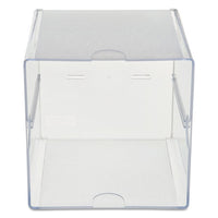 Stackable Cube Organizer, 6 X 6 X 6, Clear