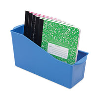 Antimicrobial Book Bin, 14.2 X 5.34 X 7.35, Blue