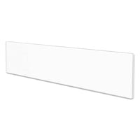 Superior Image Cubicle Nameplate Sign Holder, 8 1-2 X 2 Insert, Clear
