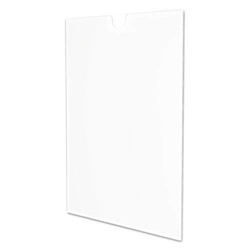 Superior Image Cubicle Sign Holder, 8 1-2 X 11 Insert, Clear