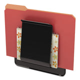 Stand Tall Wall File, Letter-legal-oversized, 9 1-4 X 10 5-8 X 1 3-4, Black
