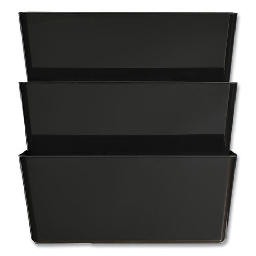 Ez Link Stackable Docupocket, 3 Sections, Legal Size, 16.25 X 4 X 19, Black, Ships In 4-6 Business Days