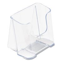 Docuholder For Countertop-wall-mount, Leaflet Size, 4.37w X 3.25d X 3.87h, Clear