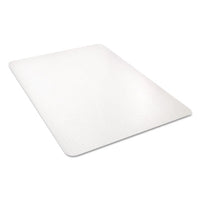 Polycarbonate All Day Use Chair Mat - All Carpet Types, 45 X 53, Rectangle, Clear