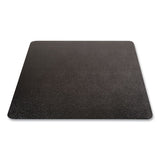 Economat Carpet Chair Mat, Rectangular, 46 X 60, Black, Ships In 4-6 Business Days