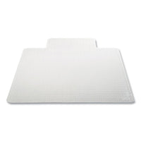 Duramat Moderate Use Chair Mat For Low Pile Carpeting, Lipped, 36 X 48, Clear, 25/pallet, Ships In 4-6 Business Days