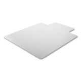 Duramat Moderate Use Chair Mat For Low Pile Carpeting, Lipped, 45 X 53, Clear, 25/pallet, Ships In 4-6 Business Days
