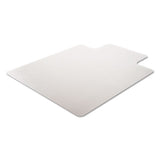 Duramat Moderate Use Chair Mat For Low Pile Carpet, 45 X 53, Wide Lipped, Clear