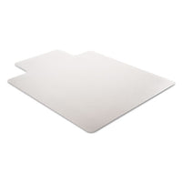 Duramat Moderate Use Chair Mat For Low Pile Carpet, 45 X 53, Wide Lipped, Clear