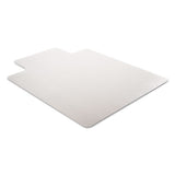 Duramat Moderate Use Chair Mat For Low Pile Carpet, 45 X 53, Wide Lipped, Clear