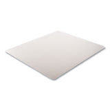 Duramat Moderate Use Chair Mat For Low Pile Carpeting, Rectangular, 46 X 60, Clear, 25/pallet, Ships In 4-6 Business Days