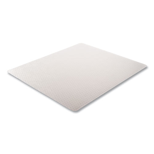 Duramat Moderate Use Chair Mat For Low Pile Carpeting, Rectangular, 46 X 60, Clear, 25/pallet, Ships In 4-6 Business Days