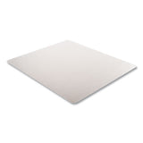 Duramat Moderate Use Chair Mat For Low Pile Carpeting, Rectangular, 46 X 60, Clear, 50/pallet, Ships In 4-6 Business Days