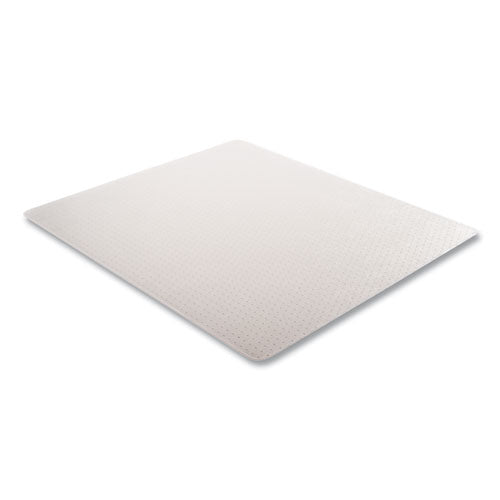 Duramat Moderate Use Chair Mat For Low Pile Carpeting, Rectangular, 46 X 60, Clear, 50/pallet, Ships In 4-6 Business Days