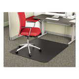 Supermat Frequent Use Chair Mat For Medium Pile Carpet, 36 X 48, Rectangular, Black