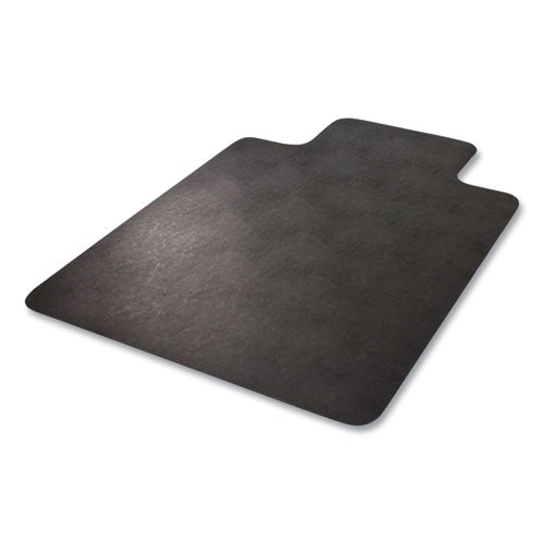 Economat Hard Floor Chair Mat, Lipped, 36 X 48, Black, Ships In 4-6 Business Days
