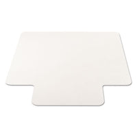 Economat All Day Use Chair Mat For Hard Floors, 36 X 48, Lipped, Clear