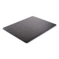 Economat Hard Floor Chair Mat, Rectangular, 45 X 53, Black, Ships In 4-6 Business Days