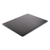 Economat Hard Floor Chair Mat, Rectangular, 45 X 53, Black, Ships In 4-6 Business Days