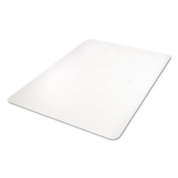 Polycarbonate All Day Use Chair Mat - Hard Floors, 46 X 60, Rectangle, Clear