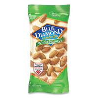 Whole Natural Almonds, 4 Oz Bag, 12 Bags-box